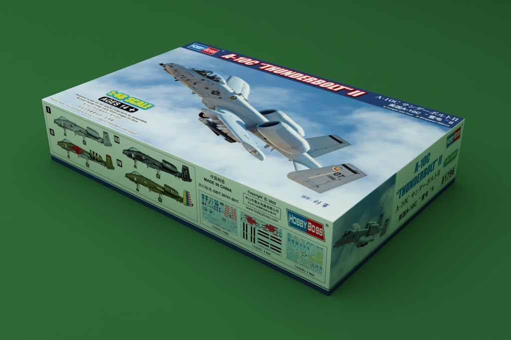 Hobby Boss Scale Aircraft Series American Thunderbolt II Plastic Model Kit 81796 1/48 A-10C