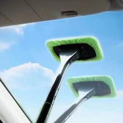 Automobile Rearview Mirror Wiper Retractable Automobile Glass Wiper Retractable Long Rod Water Purifier Portable Cleaning Tool For The Whole Vehicle