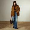 Women's Corduroy Lamb Wool Lined Workwear Jacket