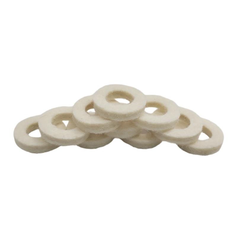 Durable Felt Pads Non Slip Trumpet Pads Upgrades for Brass Instruments Enhances Key Sensitivity & Reduces Playing Noise