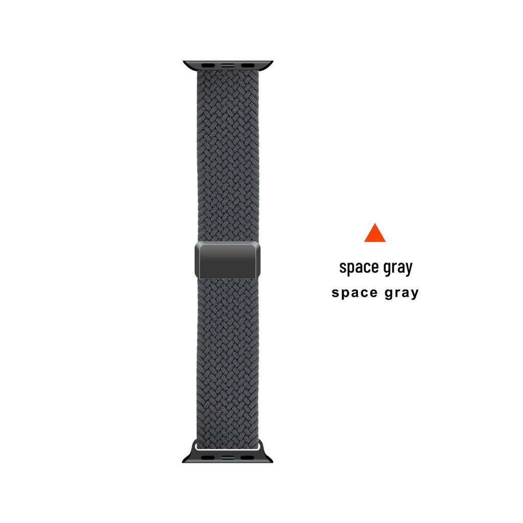 Geflochtenes Magnetarmband aus Nylon für Apple Watch S11