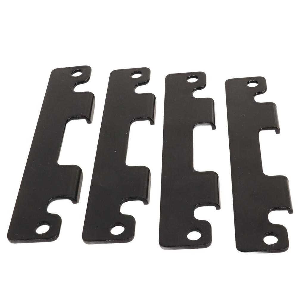 Tailgate Hinge Plates Sturdy Metal Tail Gate Hinge and Screws Set for Rhino 450 YXR450F 2006?2009