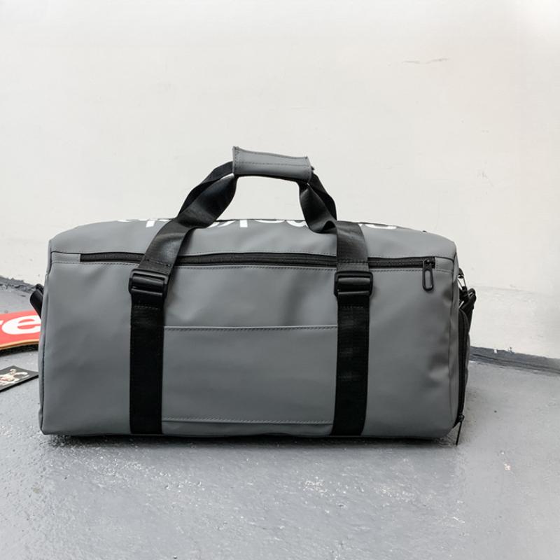 Waterproof Oxford Short Trip Travel Bag Independent Shoe Storage Luggage Bags Unisex Outdoor Leisure Sports Yoga Fitness Bag