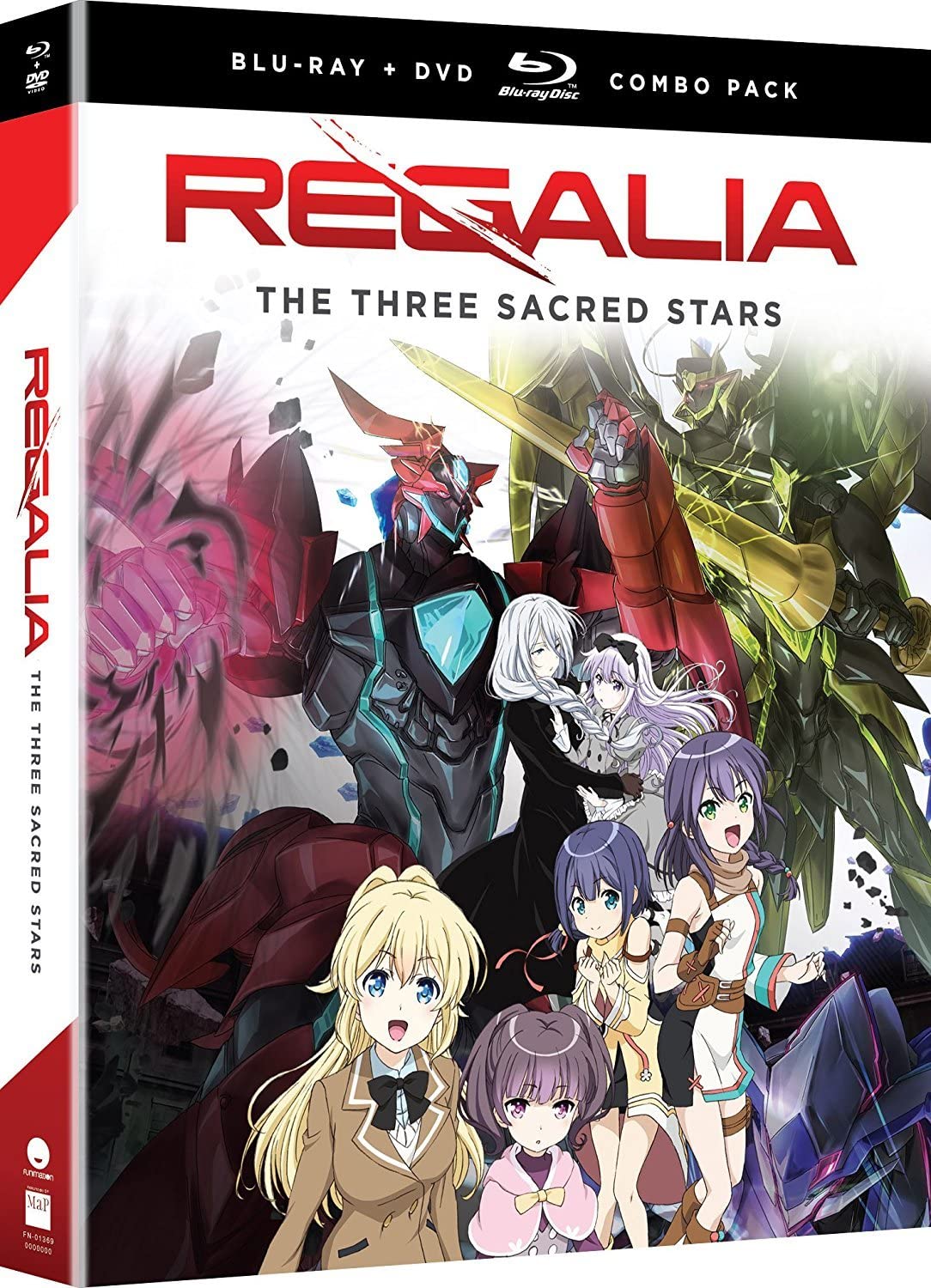 

Three Sacred Stars Complete Series Regalia - [Blu-ray] [Import]