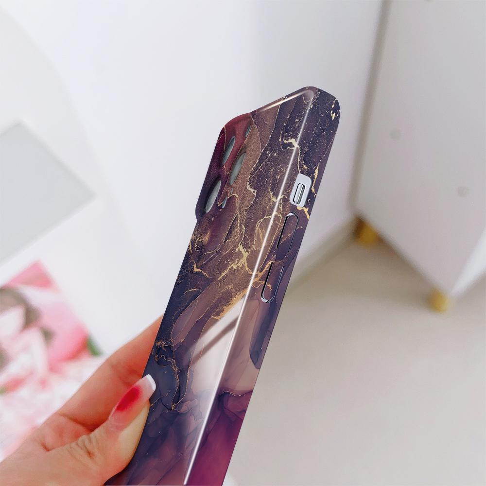 All-inclusive Film Phone Case Cartoon Fashion Design Hard Shell Full Cover Camera Protection Case for iPhone Huawei Honor Vivo Google
