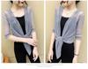 Light Summer Shawl: Stylish Short Cardigan with Net Yarn, Perfect for Dresses