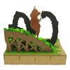 Sankei Studio Ghibli Mini Paper Craft: Ashitaka & Tatarigami Princess Mononoke Non-Scale, MP07-41