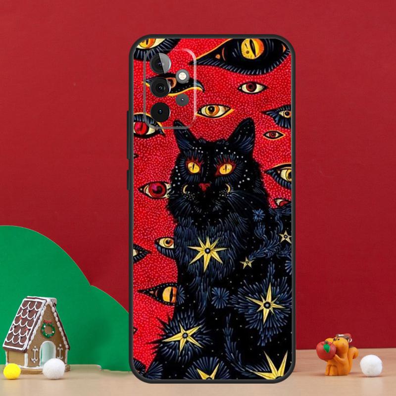 Eye Illustration Case For Samsung Galaxy A36 A56 A06 A13 A53 A32 A12 A22 A52 A35 A17 A16 A55 A15 A54 A34 A14
