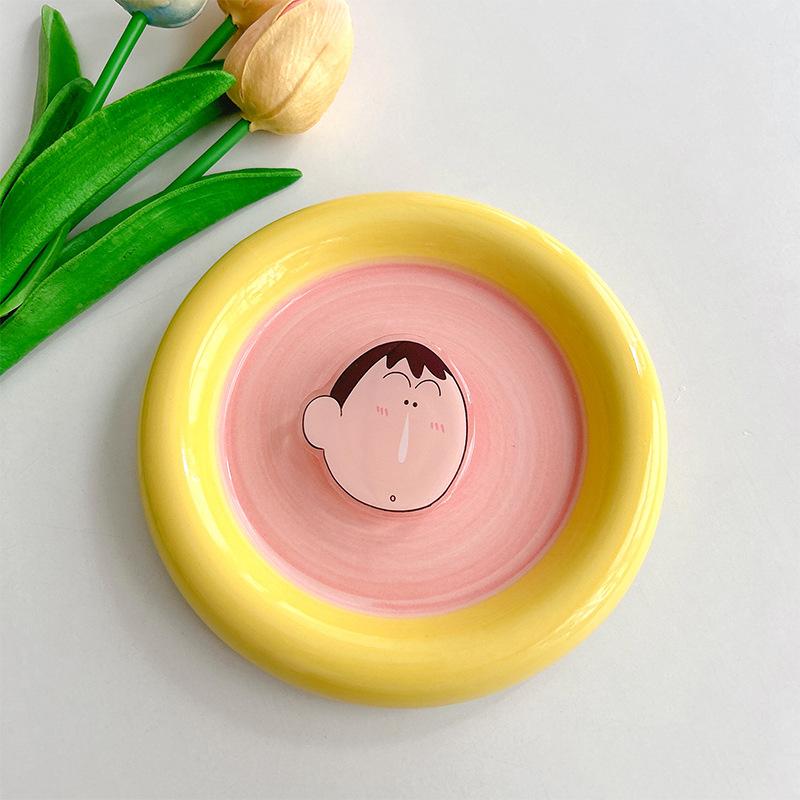 Cartoon Xiaoxin Cute Airbag Mobile Phone Holder Back Sticker Retractable Acrylic Desktop Watching Drama Support Frame Niche