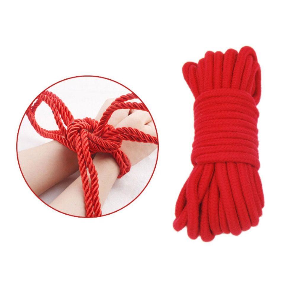 Resilient BDSM Bondage Rope 5m/10m Cotton Rope Sex Products Binding Rope  Adult Games