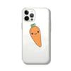 Cute Carrot Phone Case Transparent Fundas for Iphone 14 11 12 13 Mini Pro Max Se 5 6 6 S 7 8 Plus Xr X Xs Shockpoof Back Cover