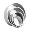 WS Anodized Aluminum Round Loose Bottom Cake Molds