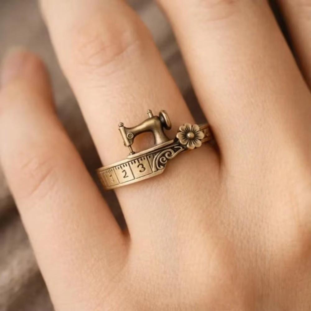 Adjustable Sewing Machine Themed Bracelet Sewing Lover's Bracelet  for Women