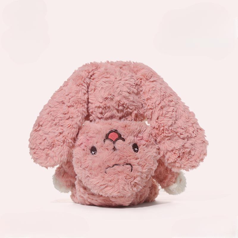 Социофобия Кролик Мягкая Игрушка Кукла-Флип Супер Мягкая Кукла Кролик Креативная Кукла — фото 4