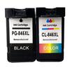 Kompatible Tintenpatronen für Canon TS3380, TS3180, MG2580S, MG3080, TS308, PG845, CL846XL