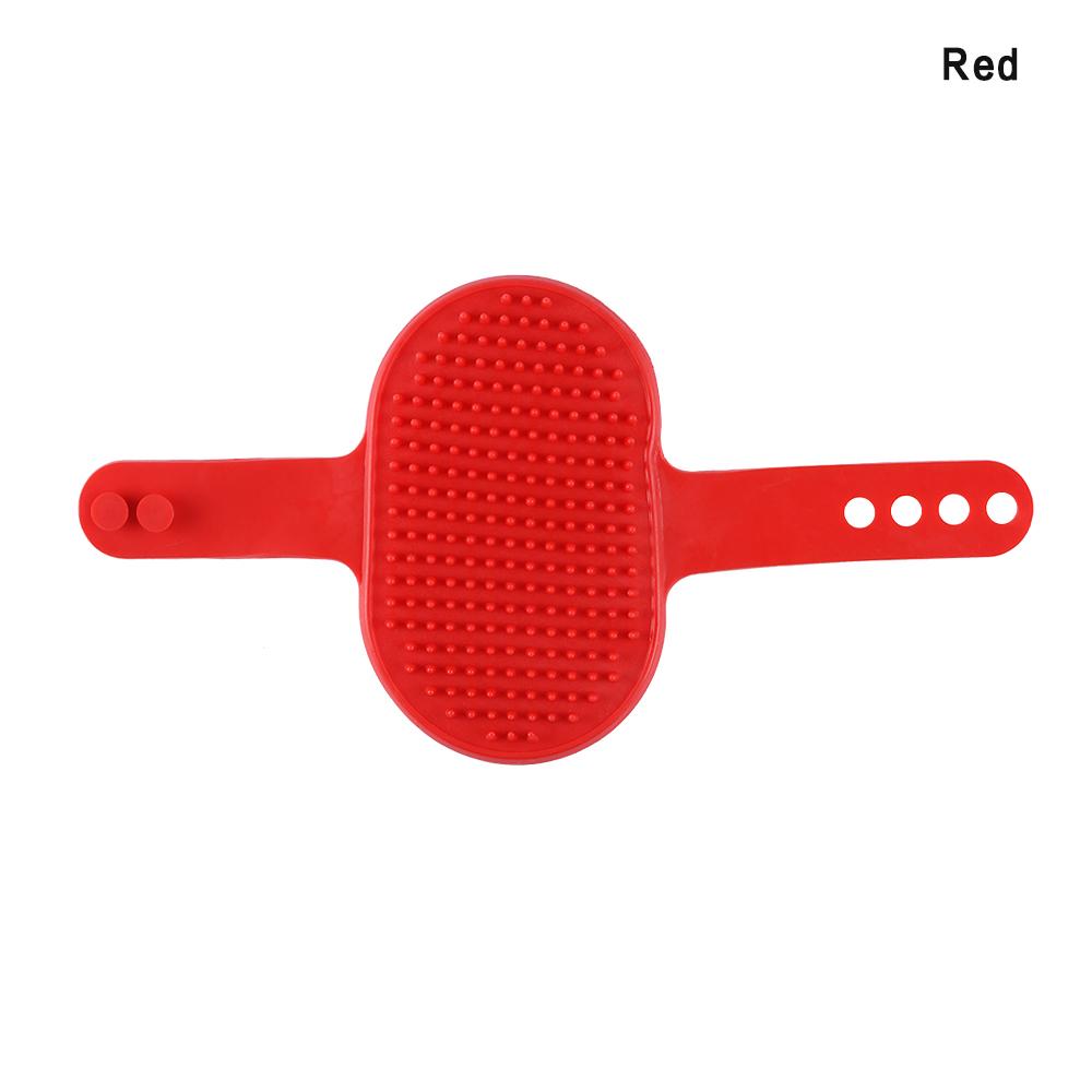 Pet Grooming Brush Cat Dog Detaining Massage Rubber Comb For Long & Short Hair Dog Grooming Gloves Pet Bath Brush Pet Supplies