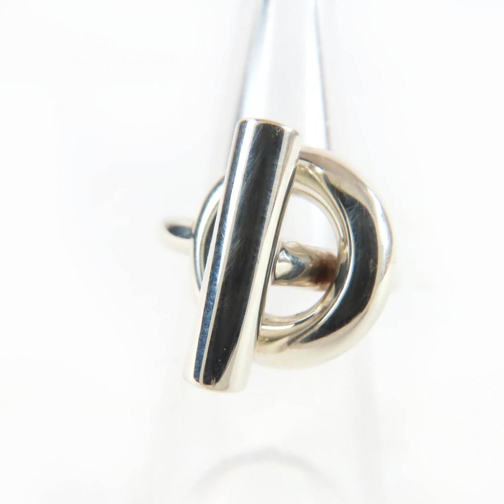 Excellent HERMES Ring Echappé MM Silver 925 Women Used
