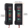 1Pcs 12V Battery Level Battery Tester Red Yellow Green Display Copper Wire Alternator Tester BT-170 ABS Battery Checker