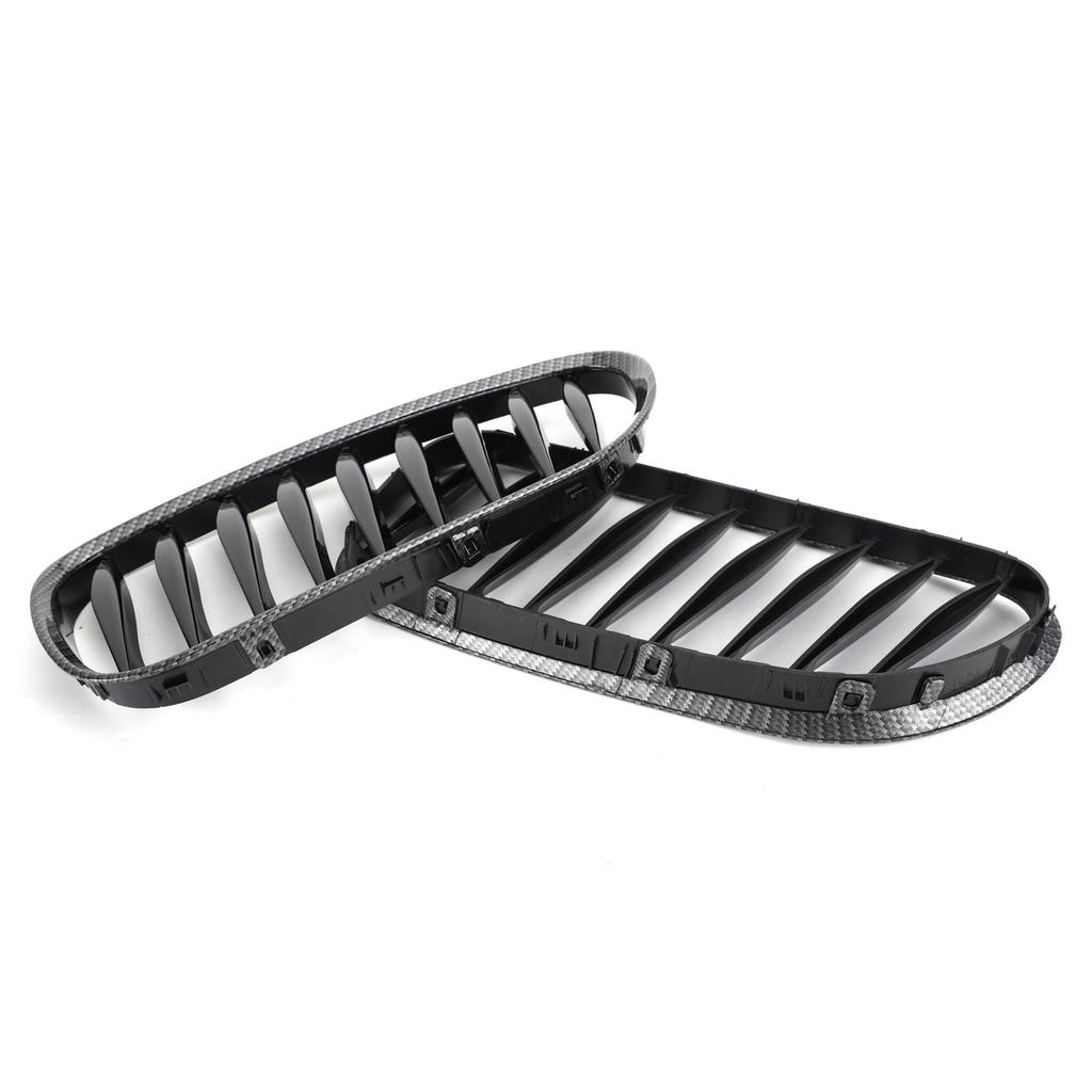 Grille de calandre avant ABS Fibre de carbone Compatible BMW Z4 E85 E86 2003-2008