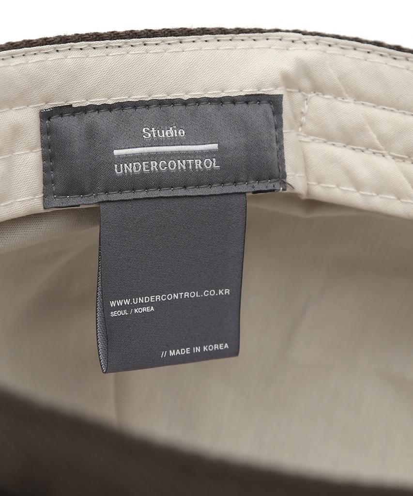 Eondeokeonteulolseutyudio Cotton Beret Bread Beret / Bio H Twill / D Choco