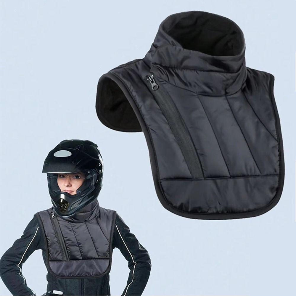 Winddichter Winter-Motorrad-Nackenschal Kurz/Lang Nackenschutz Tragbare Brust-Schulter-Weste Ski