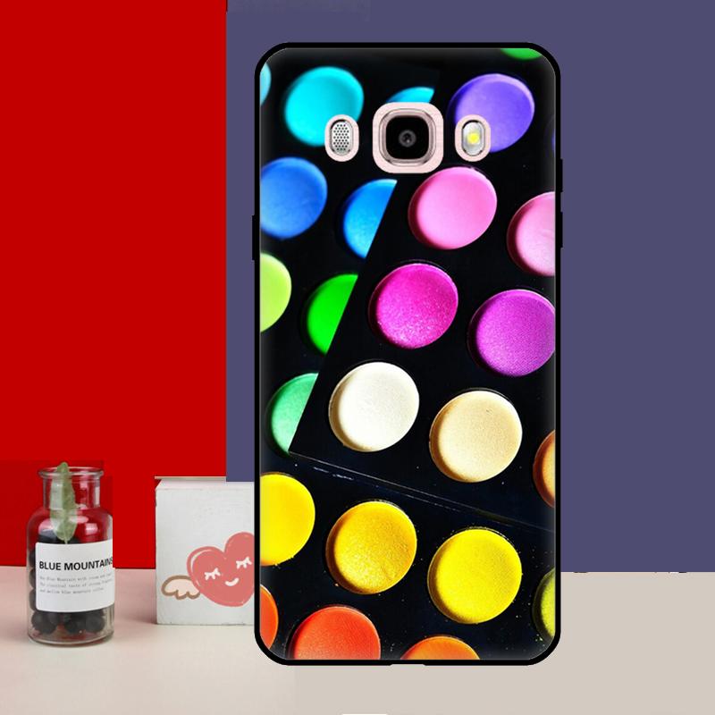 Makeup Eyeshadow Palette Case For Samsung Galaxy J3 J5 J7 2017 J1 A3 A5 2016 J4 J6 Plus A6 A8 A7 A9 J8 2018 Cover