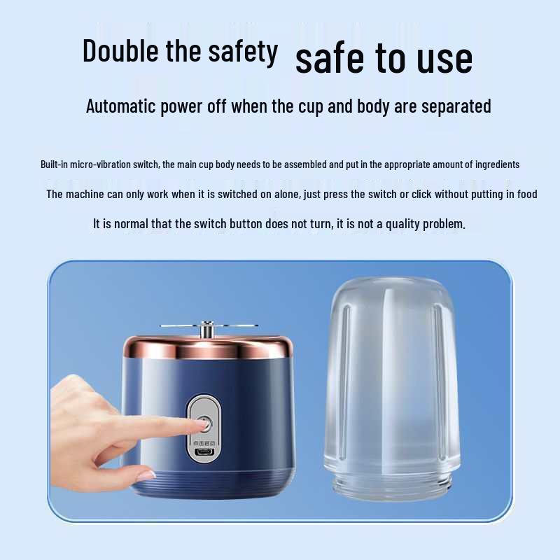 Portable Rechargeable Multi-Function Juicer Cup