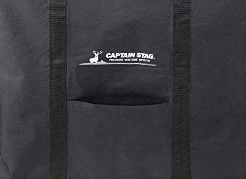 CAPTAIN STAG Captain Stag Outdoor Deep Storage Tote Bag, Black, UC-0552, 72L