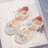 Summer Girls Bow Rhinestone Princess Sandals Fashion Casual Shoes for Little Big Kids