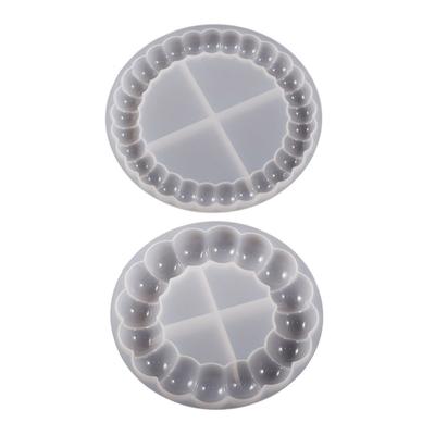 Coaster Molds for Resin Casting,Bubble Resin Coaster Molds Silicone Coaster Molds for Epoxy Resin DIY-Home Decorations