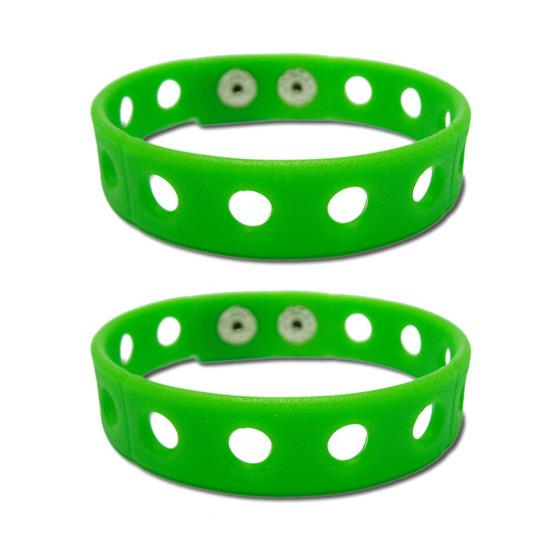 2 ks Silikonové náramky s přívěsky pro děti Nastavitelný náramek