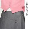 ELLASSAY Elegant Commuter High-Waist Mid-Length Skirt