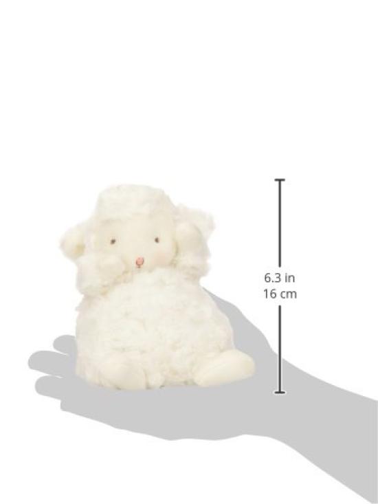 Bunnies by the Bay 824128 Baby Sheep Plush White Toy,
