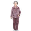 MTKCNTL Winter Loungewear Fluffy and Plus Size for Micro Wearable Christmas Gift for Seniors Women's Pajamas, Fleece-Lined Set, Seniors, Open-Front