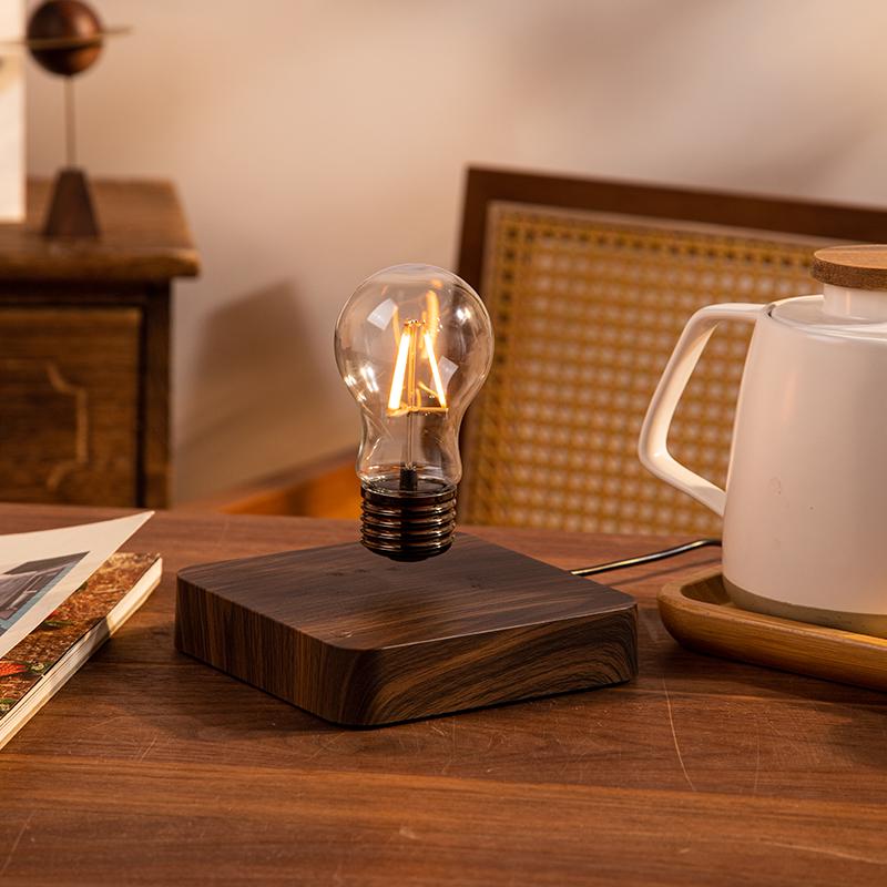 Modern Magnetic Levitation Table Lamp - Black Technology Home Ornament Atmosphere Light