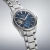 Seiko Ceas pentru bărbați Presage Sharp Edged automat cu cadran albastru Open Heart SPB417J1