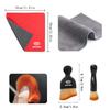 PU Car Cleaning Tools Microfiber Wash Towels Cleaning Brush For KIA Rio Ceed Picanto Sportage Sorento Cerato Soul Optima Flip KN RB6