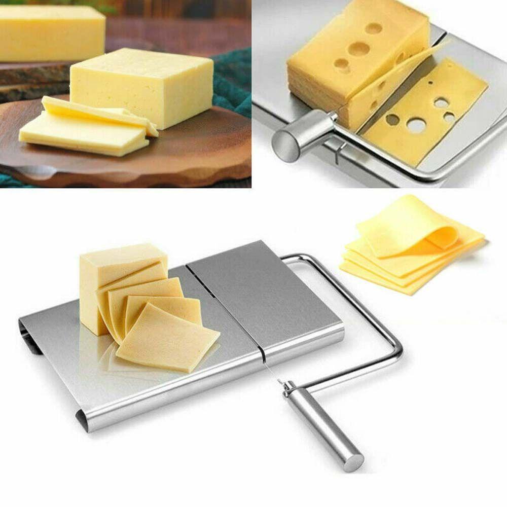 Handmade Durable Peeler Grater Cutting Wire Stainless Steel Kitchen Tools Board Cutting Cheese Slicer Butter Cutter