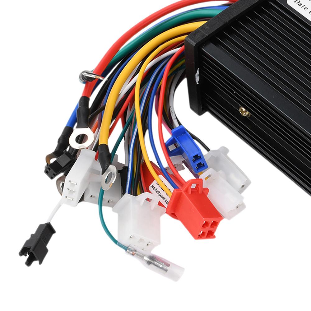 Controller Motore Brushless a Onda Sinusoidale per E-bike 500W 30A 36V/48V/60V/72V per E-Mountain Bike Scooter