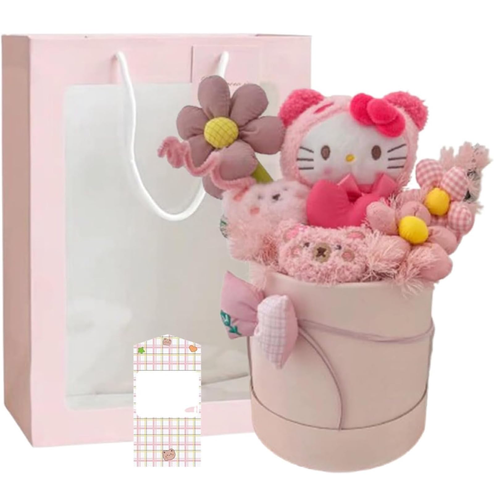 

Плюшевый цветок Sanrio Милый плюш Популярный День рождения Креативный Вечный Искусственный Подарок с Посланием Подарок для Выздоровления для Поступления Концерты Легкое Приветствие