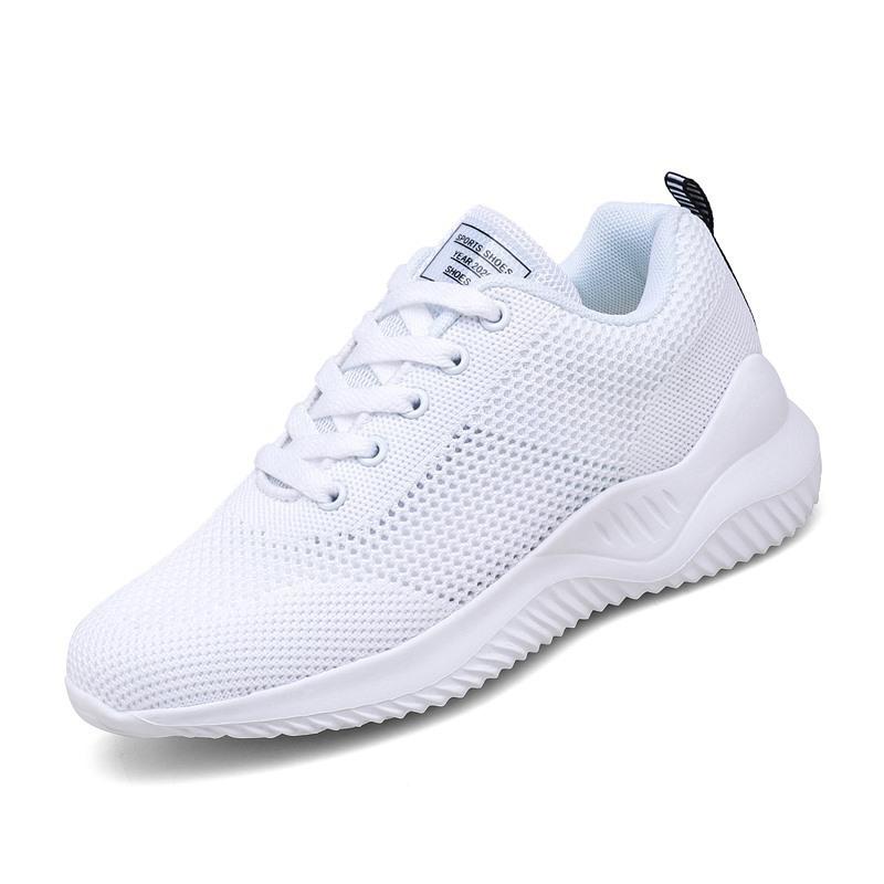 

Осень новые сетчатые дышащие повседневные кроссовки черные амортизирующие и увеличивающие рост спортивные кроссовки нескользящие на шнуровке 42