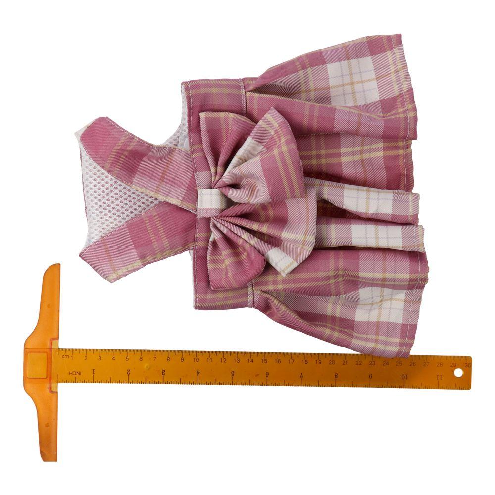 Lattice Harness and Leash Set Cute Puppy Princess Dresses for Small Girl Dogs Cats Dog Dress