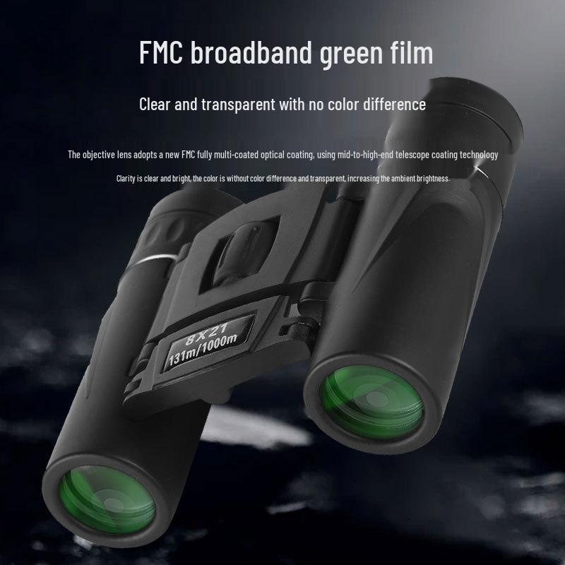 High-Power HD Night Vision Binoculars: Portable Outdoor Telescope for Adults & Kids