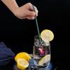 2In1Drinking Straws Spoon Creative Stainless Steel Reusable Drinking Straw