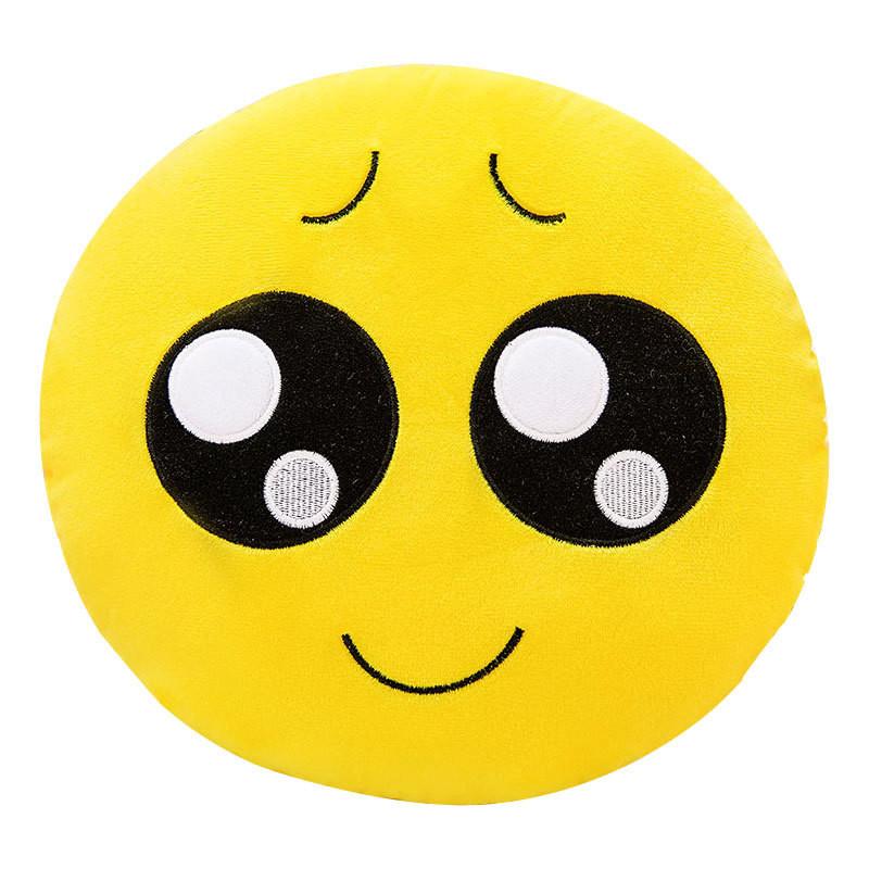 Qq Cartoon Emotions Plush Cushion Pillow Bedroom Decor For Gift Collectors And