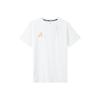 Solid Color Breathable Fitness Running Crew Neck Short Sleeve T-Shirt Men Tops White ADICSTS06-WG