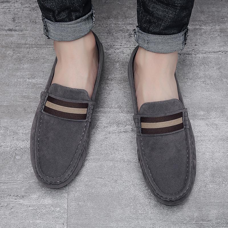 Lefu Flat Men Shoes New Men Casual Shoes Allmatch Loafer Fashion Business Office Shoe Fashion Soft Sole Social Shoe 2025