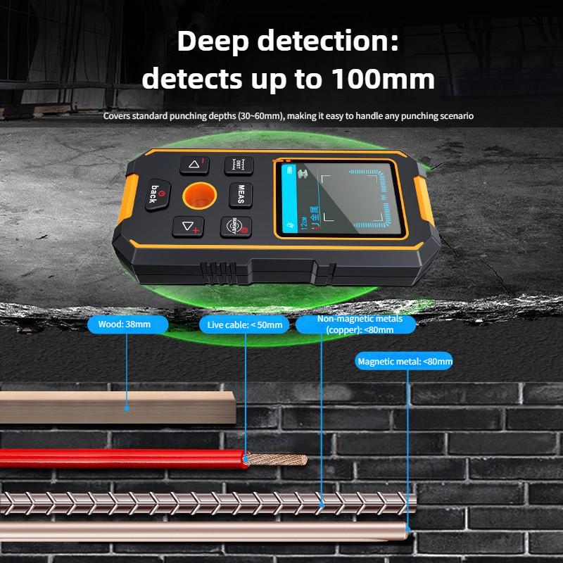 NF-513 Wall Detector Wall Internal Wire and Hidden Line Detection Equipment Pipeline Reinforcement Metal Positioning Scanner