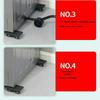 Heavy-Duty Mobile Appliance Stand with Casters