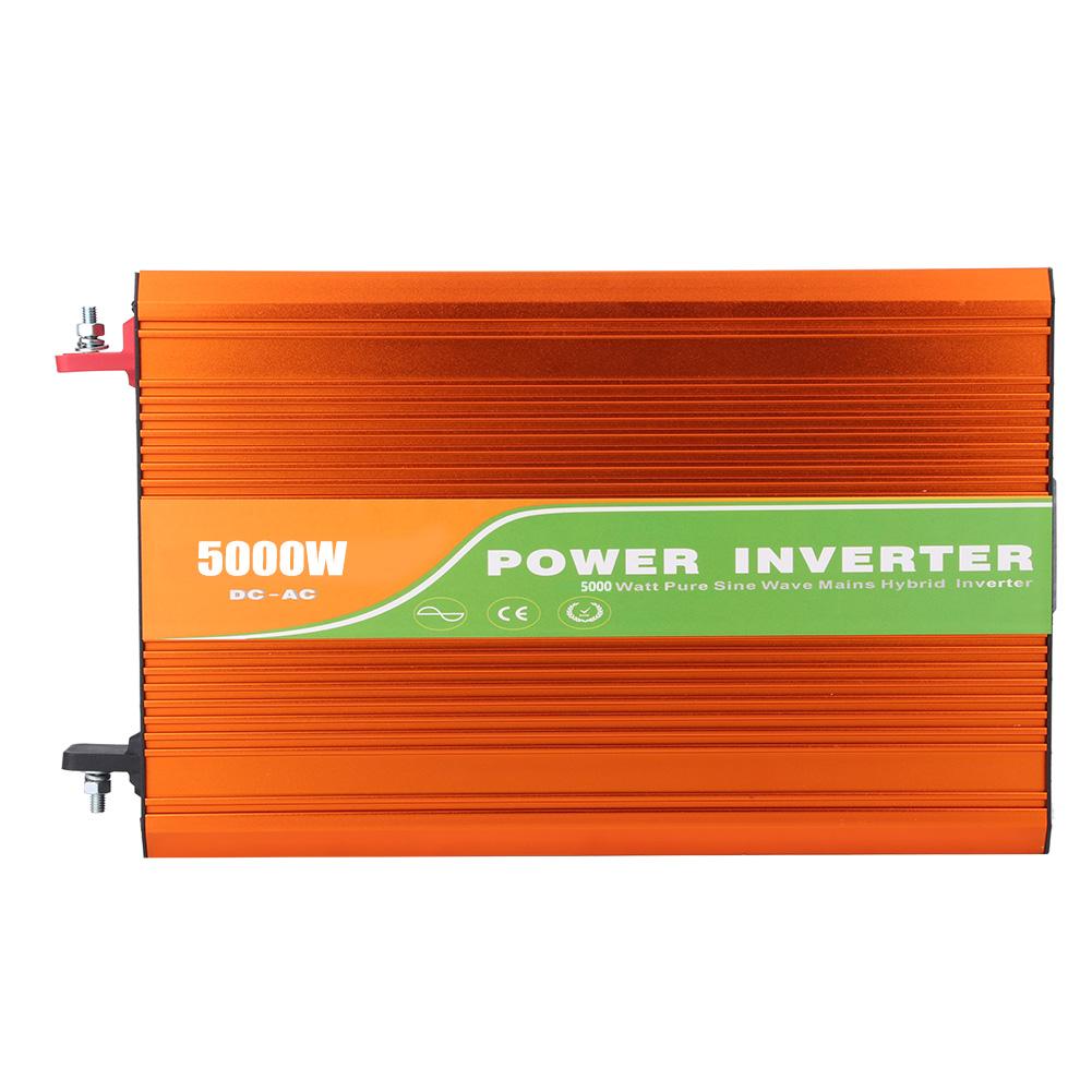 5000W High Frequency Pure Sine Wave Power Inverter Car Solar Inverter Output Voltage 220V